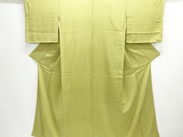 青海波模様小紋着物